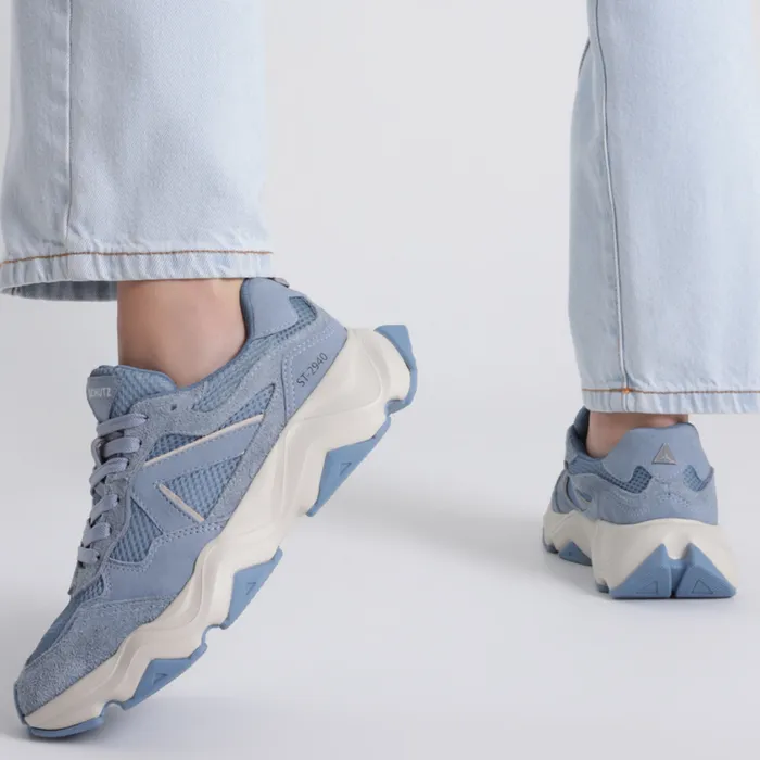 Schutz Shoes Sneakers ST2940 Suede Sneaker Denim 8211 Women