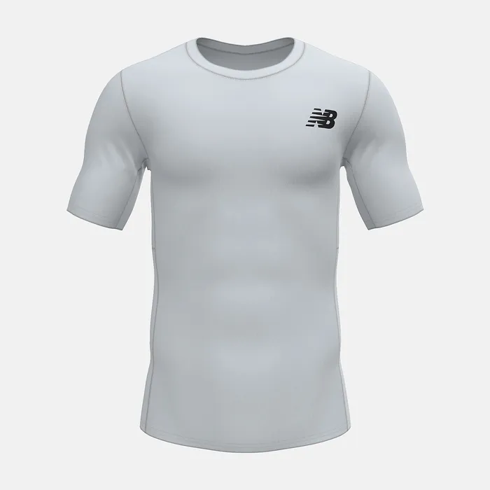 Shirts Baselayer Short Sleeve Top WHITE New Balance Men