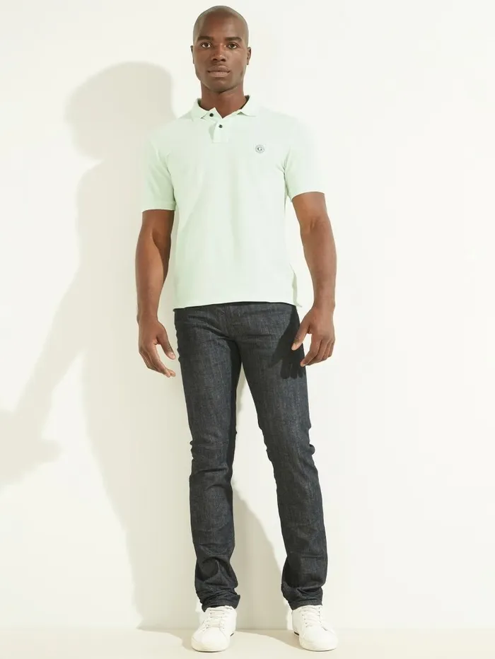 Shirts Washed Polo Grey Mark 8211 GUESS Men