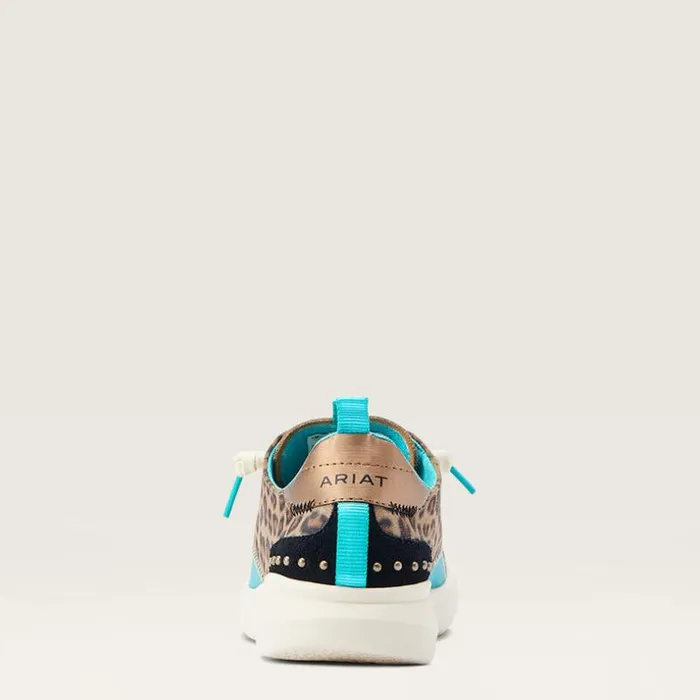 Shoes and Sneakers Women Ariat Hilo Studs Neutral Leopard Shoes and Sneakers Women Ariat Hilo Studs Neutral Leopard