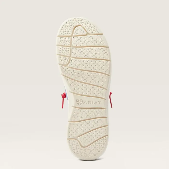 Shoes and Sneakers Women Ariat Hilo Western Aloha Red White And Blue Pareau Prin Shoes and Sneakers Women Ariat Hilo Western Aloha Red White And Blue Pareau Prin