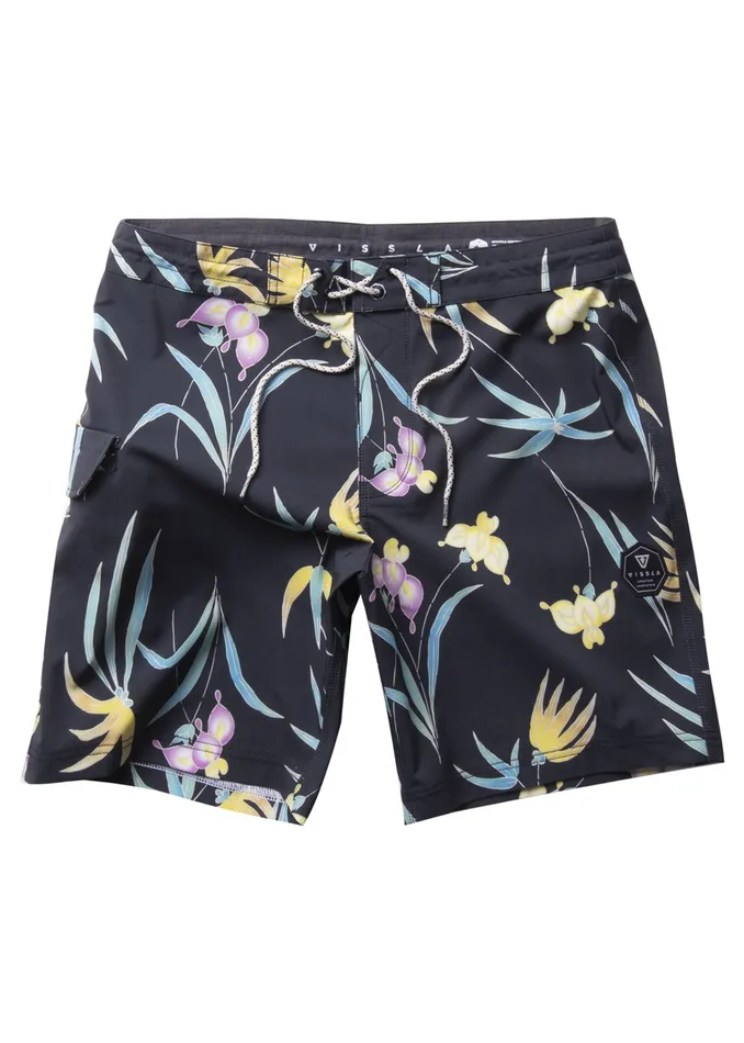 Shoots 178243 Boys Boardshort Black Boardshorts Vissla Youth