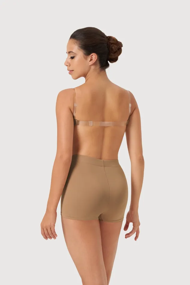 Shorts and Briefs Adult Bloch Ladies Capella High Waist Short Tan Shorts and Briefs Adult Bloch Ladies Capella High Waist Short Tan
