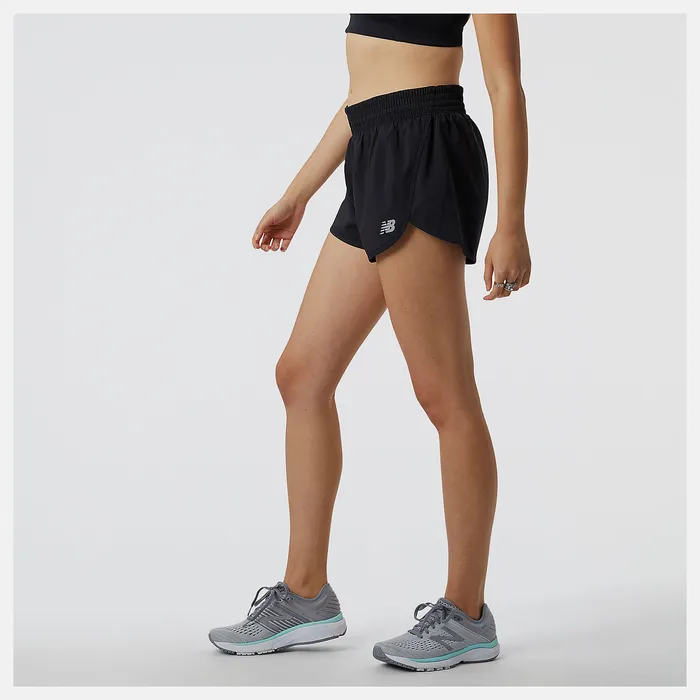 Shorts New Balance Women Accelerate 25 inch Short BLACK Shorts New Balance Women Accelerate 25 inch Short BLACK