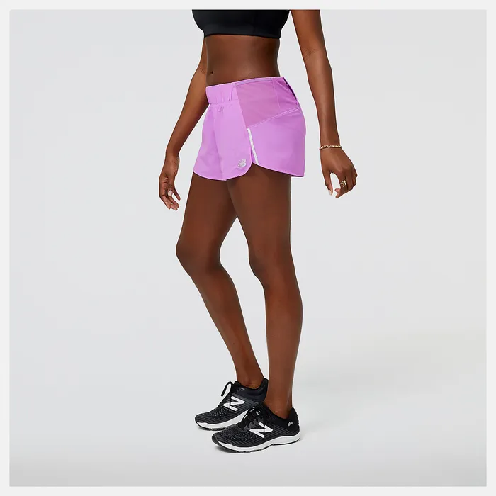 Shorts New Balance Women Impact Run 3in Short COSMIC ROSE