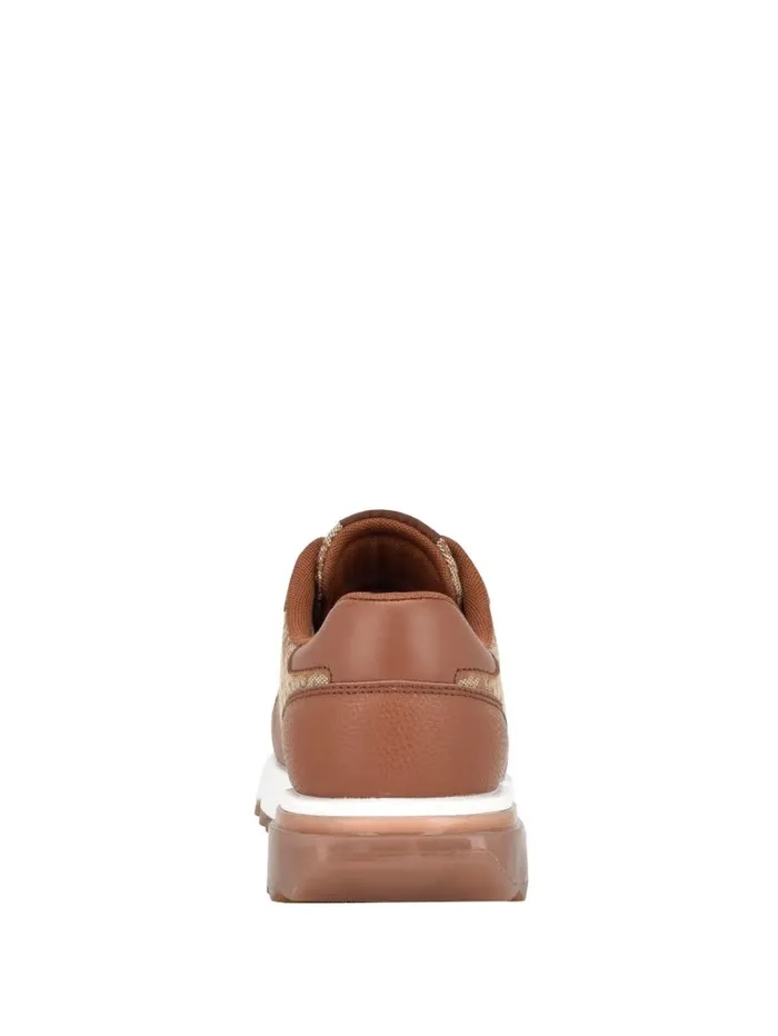 Side Logo Joggers Medium Brown Women Sneakers GUESS Side Logo Joggers Medium Brown Women Sneakers GUESS