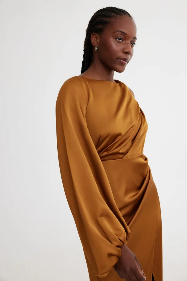 Significant Other Bridesmaids Women ANNABEL LONG SLEEVE DRESS