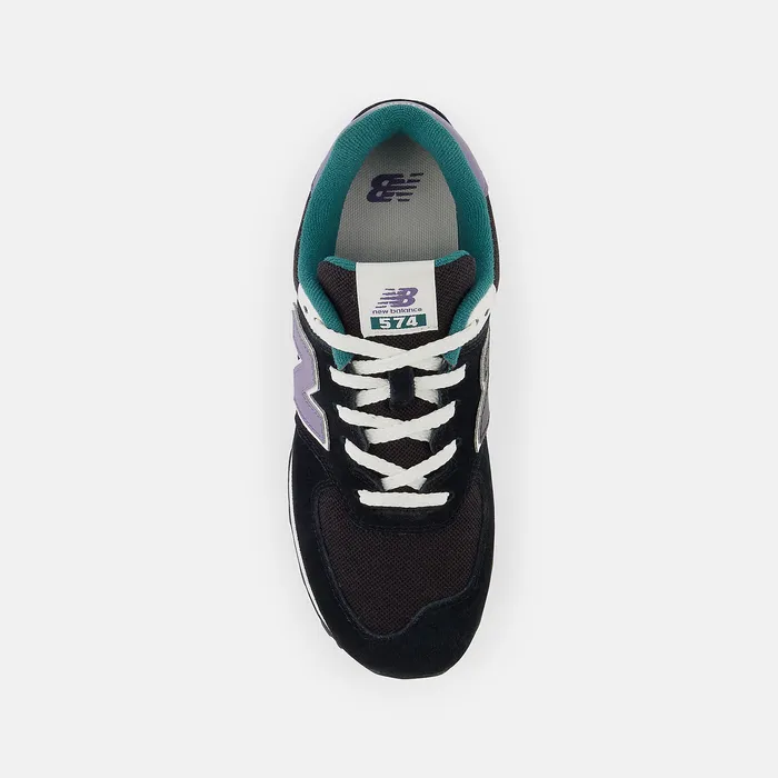 Size 105 8211 3 574 Black with Mercury and Vintage Teal 8211 New Balance Kids Size 105 8211 3 574 Black with Mercury and Vintage Teal 8211 New Balance Kids