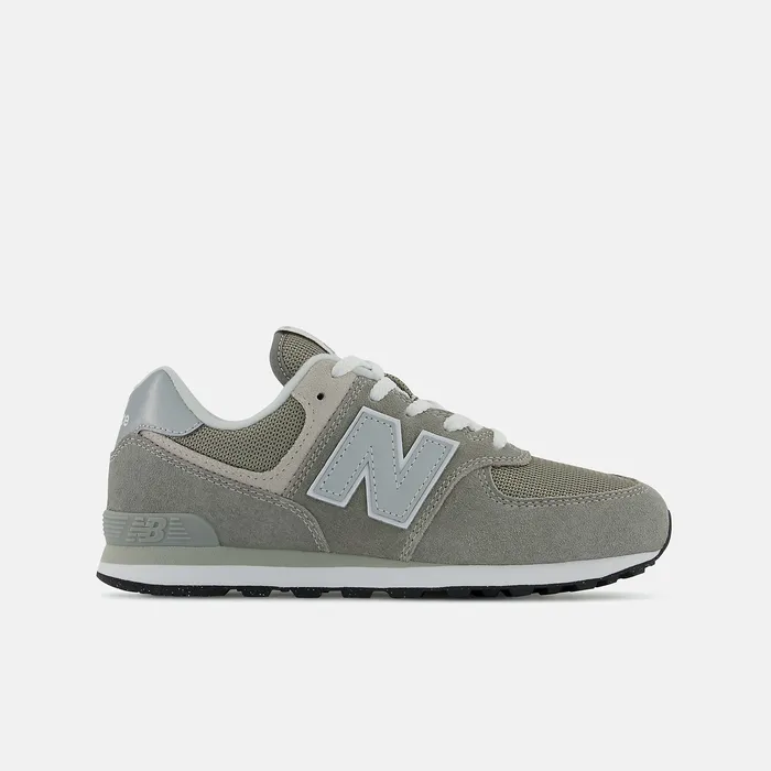 Size 35 8211 7 Kids 574 Core Grey with White New Balance