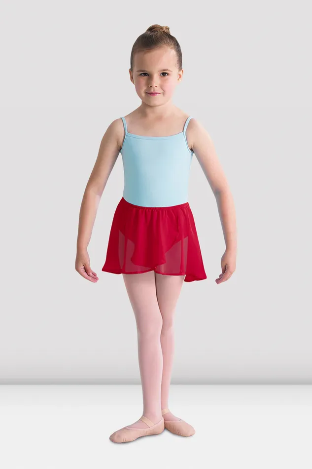 Skirts and Tutus Girls Barre Stretch Waist Ballet Skirt Red Bloch Children