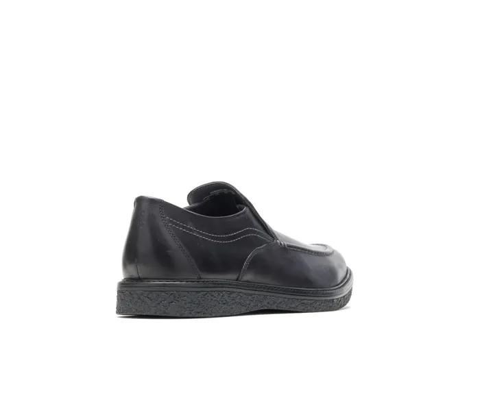 SlipOns Jaden Mt SlipOn Black Leather Hush Puppies Men SlipOns Jaden Mt SlipOn Black Leather Hush Puppies Men