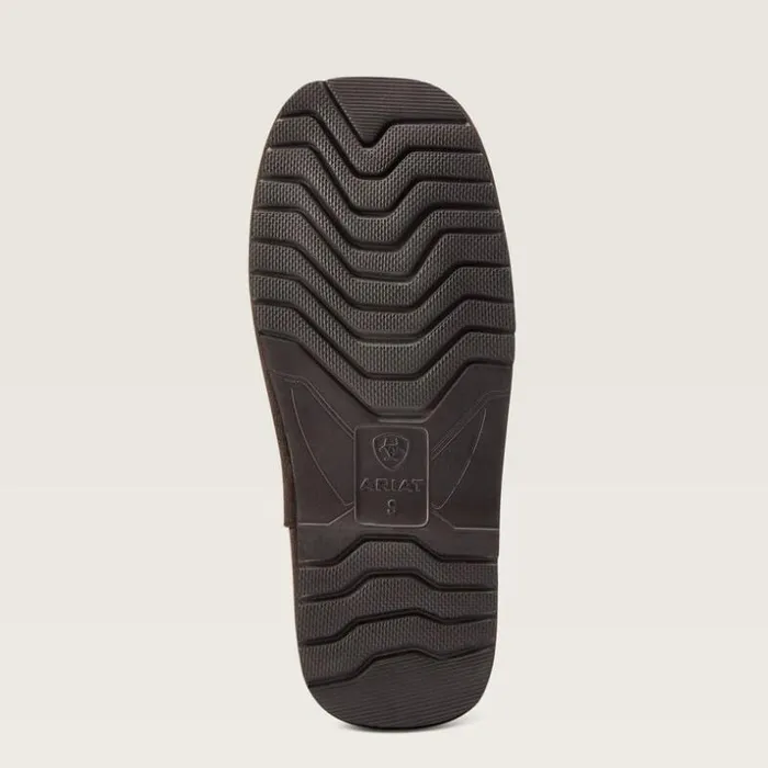 Slippers Kids Ariat Patriot Square Toe Slipper Dusty Bown Suede Slippers Kids Ariat Patriot Square Toe Slipper Dusty Bown Suede
