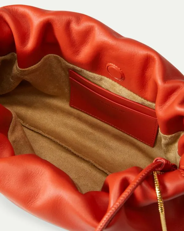 Small Veronica Beard Stash Bag Persimmon Women Veronica Beard Handbags Small Veronica Beard Stash Bag Persimmon Women Veronica Beard Handbags