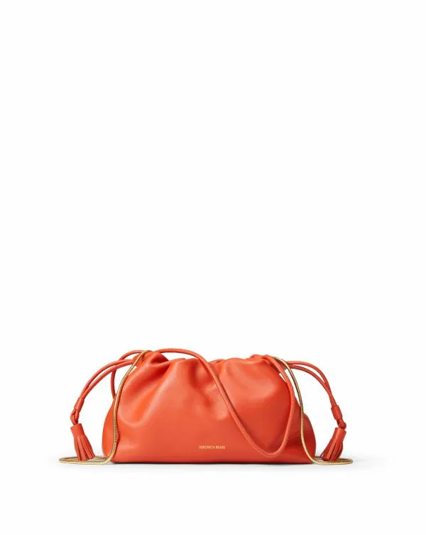 Small Veronica Beard Stash Bag Persimmon Women Veronica Beard Handbags Small Veronica Beard Stash Bag Persimmon Women Veronica Beard Handbags