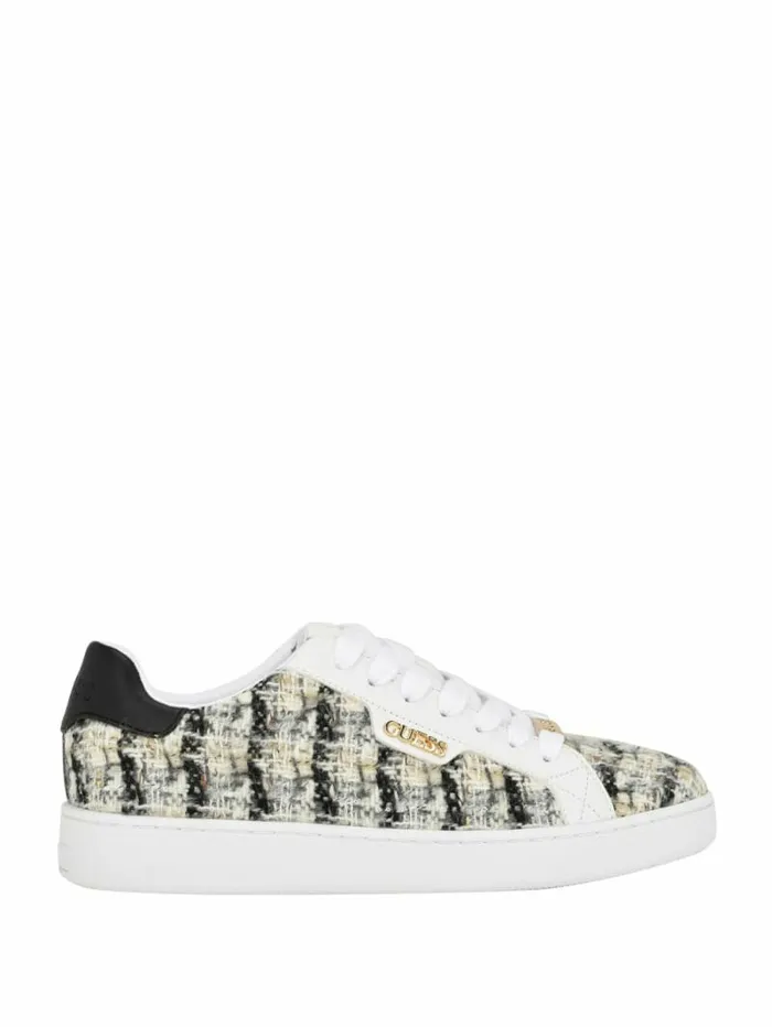 Sneakers GUESS Women Renzy Tweed LowTop Sneakers Black