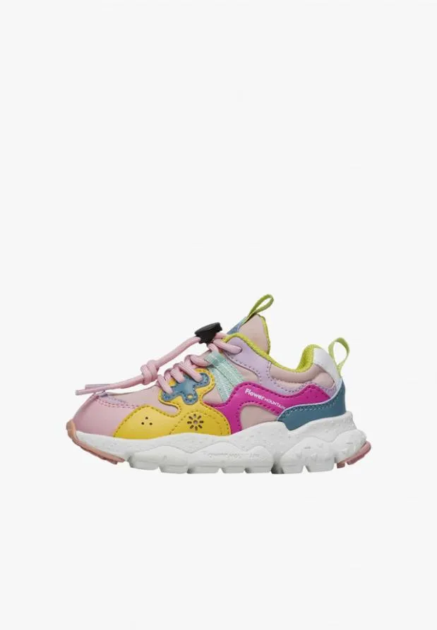 Sneakers Kids Naturino YAMANO 3 JUNIOR Powder Pink