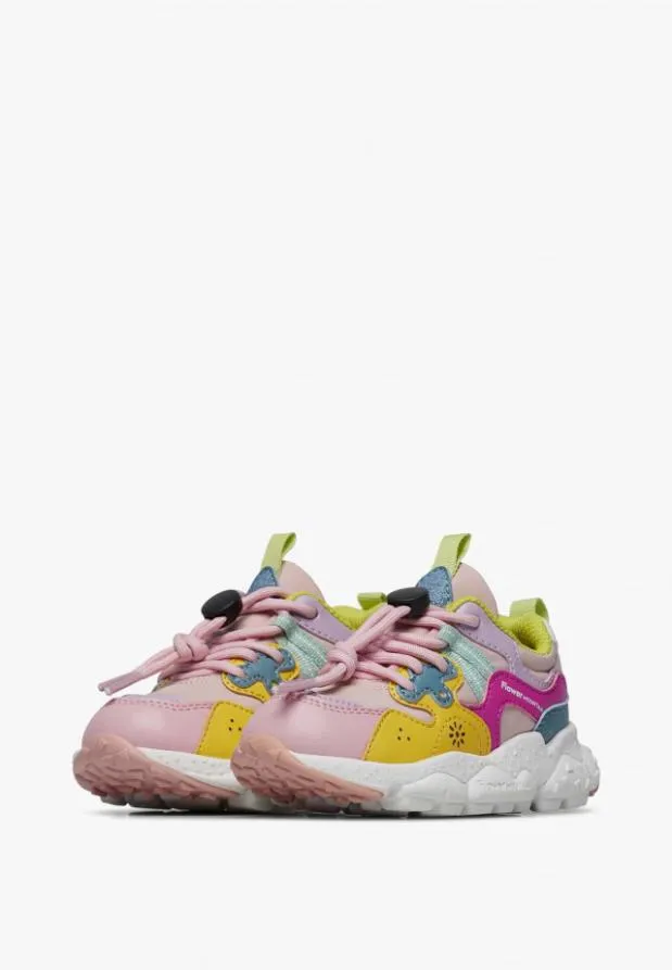 Sneakers Kids Naturino YAMANO 3 JUNIOR Powder Pink Sneakers Kids Naturino YAMANO 3 JUNIOR Powder Pink