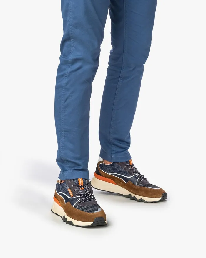 Sneakers Men Floris Van Bommel De Zager 0800 Textilecombi