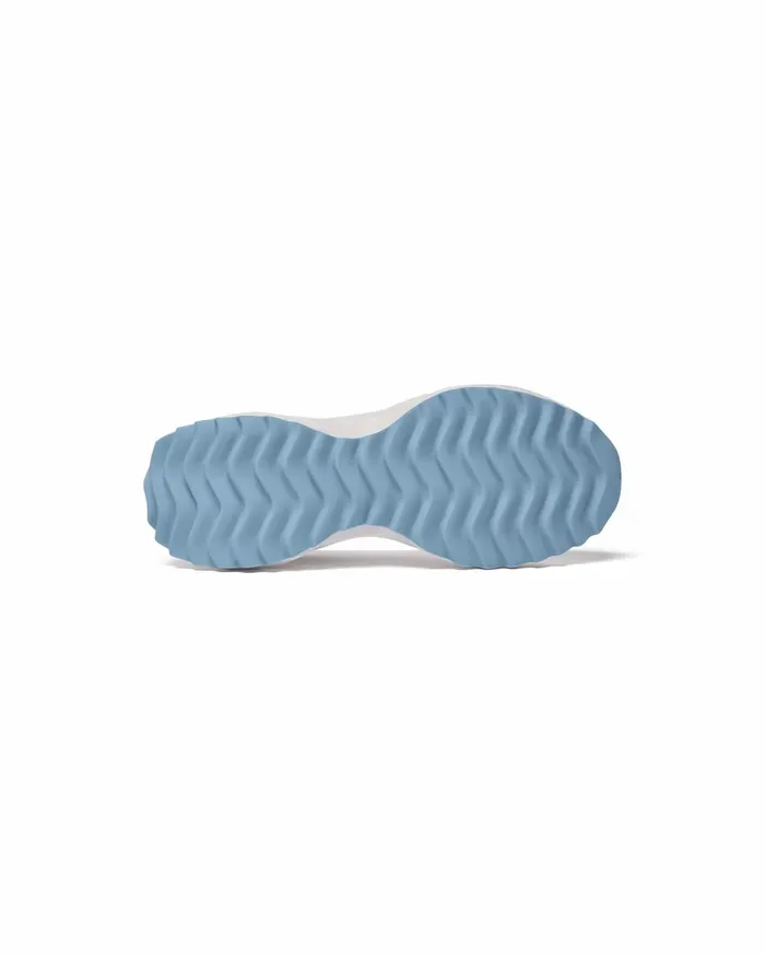 Sneakers Women Casablanca Paris Atlantis White and Powder Blue Sneaker