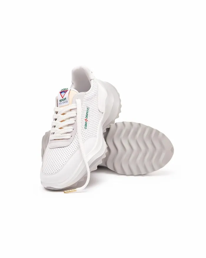 Sneakers Women Casablanca Paris Atlantis White Sneaker