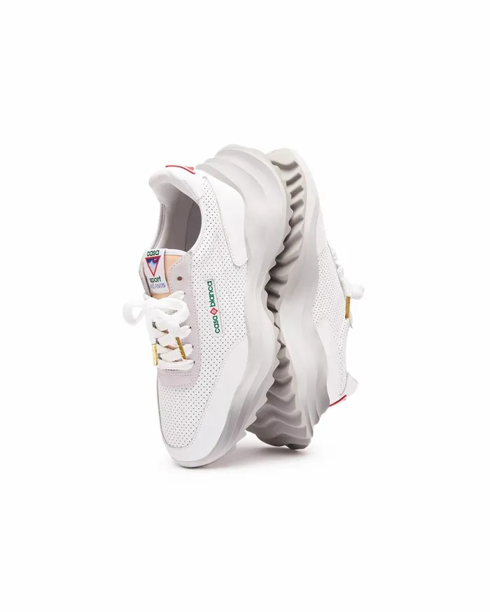 Sneakers Women Casablanca Paris Atlantis White Sneaker
