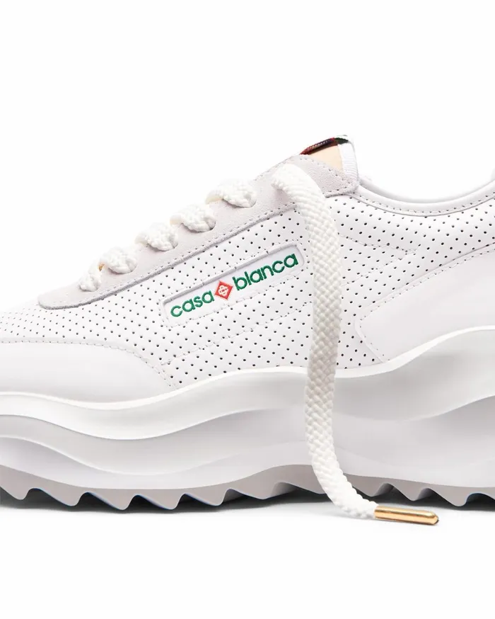 Sneakers Women Casablanca Paris Atlantis White Sneaker