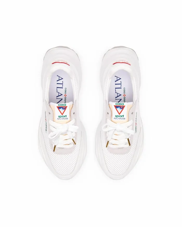 Sneakers Women Casablanca Paris Atlantis White Sneaker