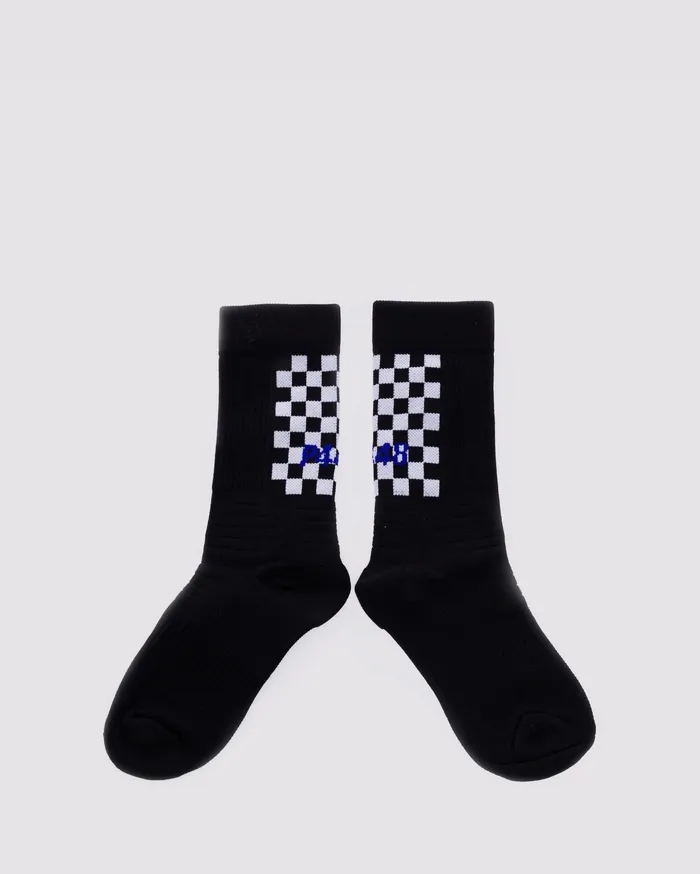 Socks BlackCheck Accessories P448 Women Socks BlackCheck Accessories P448 Women