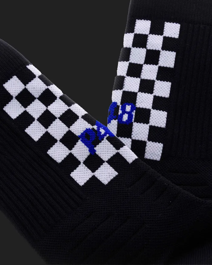 Socks BlackCheck Accessories P448 Women Socks BlackCheck Accessories P448 Women