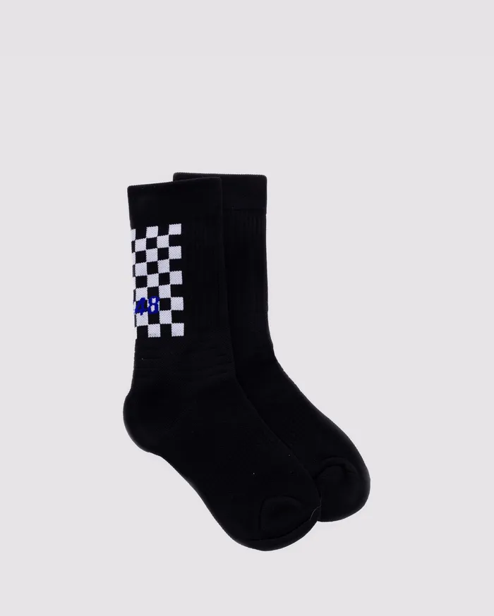 Socks BlackCheck Accessories P448 Women Socks BlackCheck Accessories P448 Women