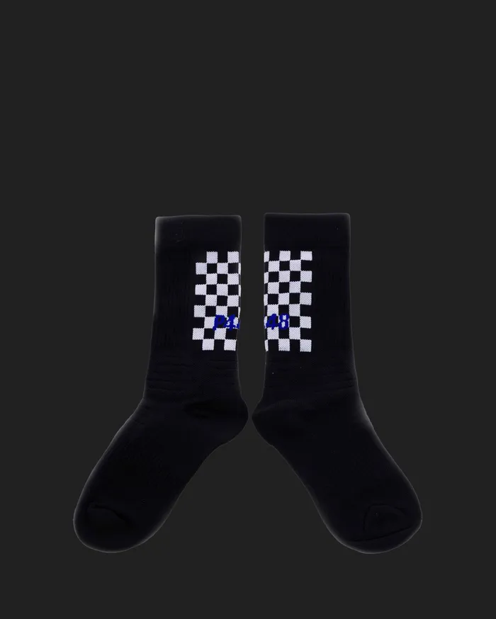 Socks BlackCheck Accessories P448 Women Socks BlackCheck Accessories P448 Women