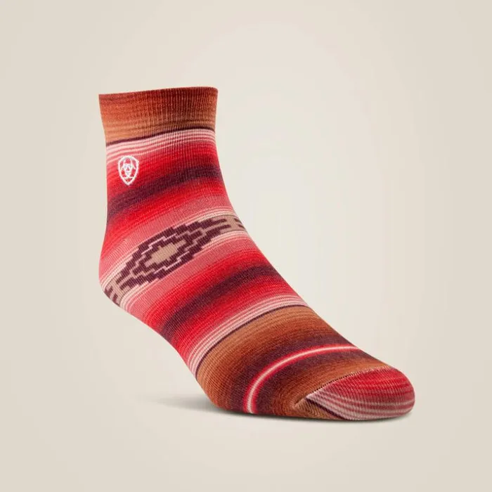 Socks Women Ariat Serape Horseprint Qtr Crew 2 Pair Multi Color Pack Blackcreamserape Socks Women Ariat Serape Horseprint Qtr Crew 2 Pair Multi Color Pack Blackcreamserape