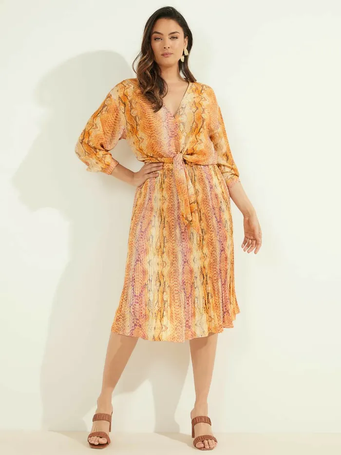 Sonora Silk TieFront Blouse Sonora Skin Tops GUESS Women Sonora Silk TieFront Blouse Sonora Skin Tops GUESS Women