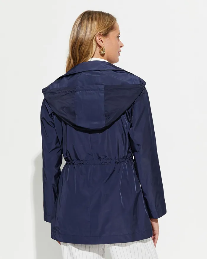 Sportscraft Adalia Patch Pocket Anorak Navy Women Jackets and Vests