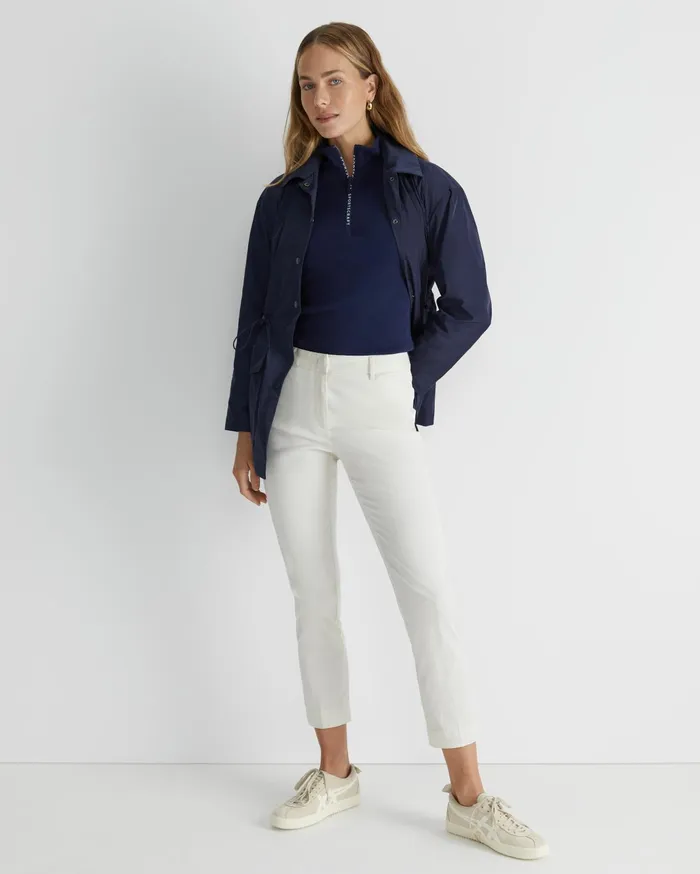 Sportscraft Adalia Patch Pocket Anorak Navy Women Jackets and Vests