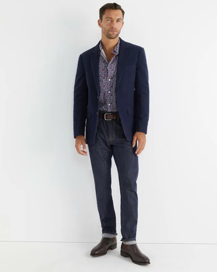 Sportscraft Azra Liberty Shirt Wineberry Men Shirts