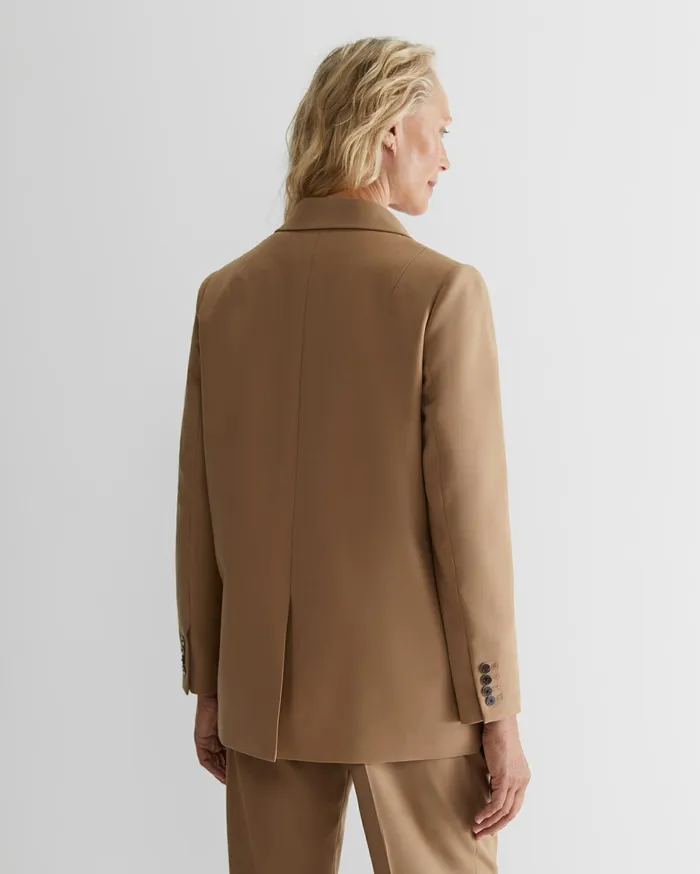 Sportscraft Bianca Relaxed Wool Blazer Camel Women Blazers