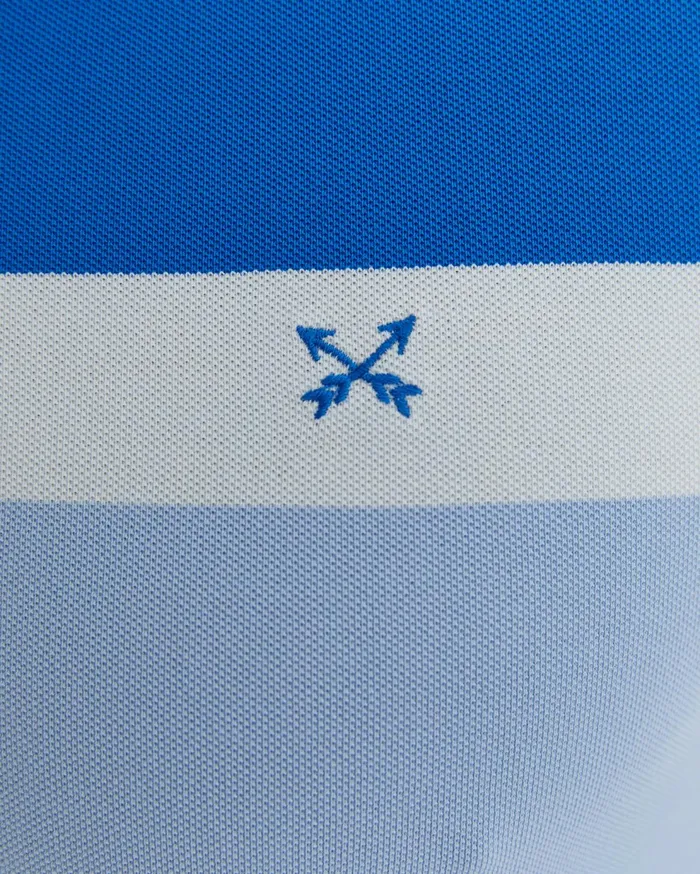 Sportscraft Bourke Polo Blue Multi Men TShirts and Polos