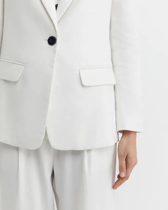 Sportscraft Brianne Blazer White Women Blazers