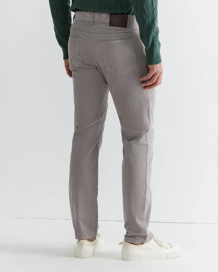 Sportscraft Cooper Cord Misty Grey Men Pants