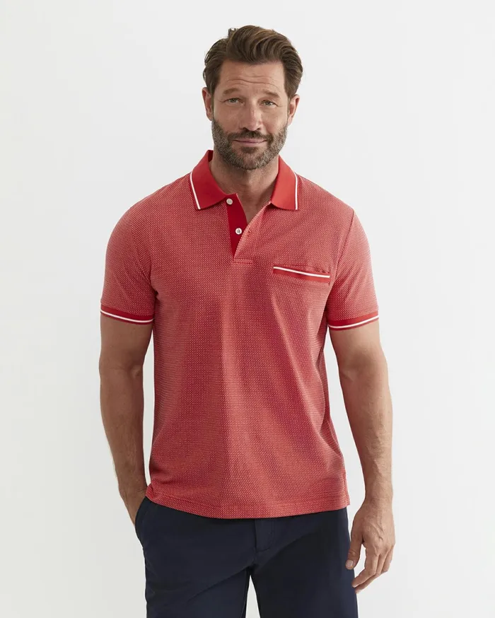 Sportscraft Derry Polo Orange Men TShirts and Polos