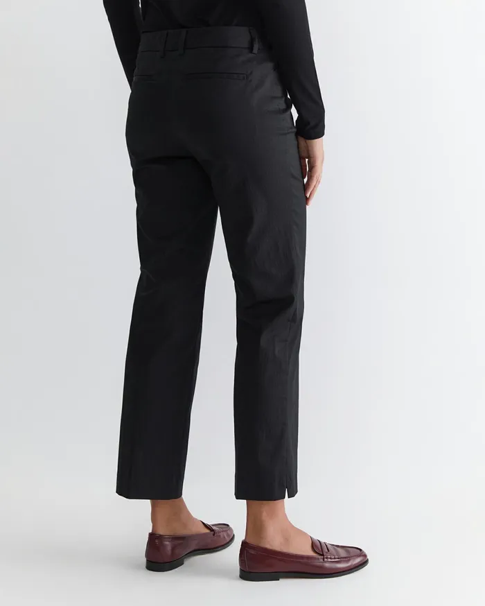 Sportscraft Evie Straight Capri Pant Black Women Pants
