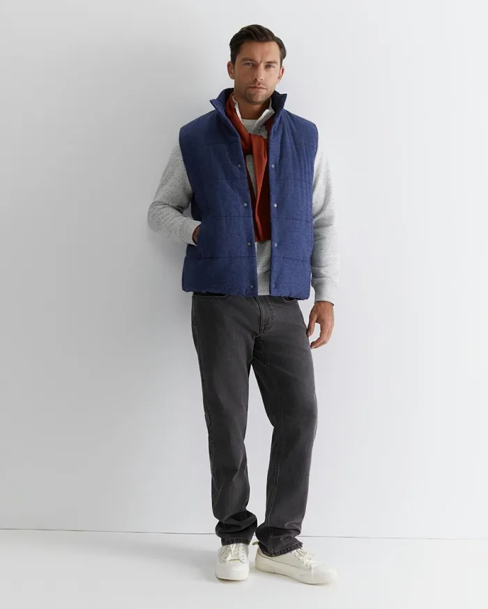 Sportscraft Grayson Straight Jean Dark Grey Men Denim and Jeans