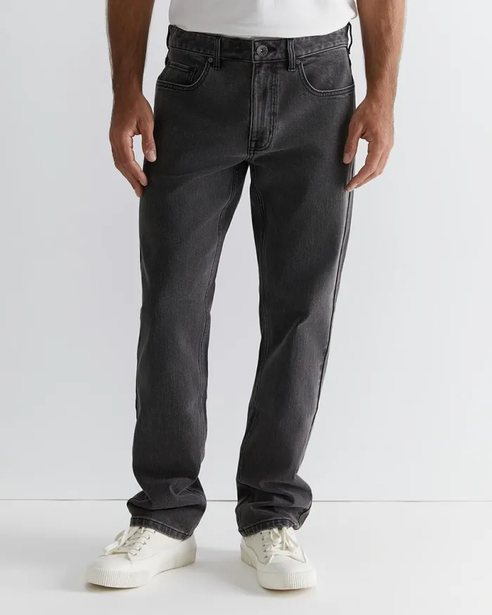 Sportscraft Grayson Straight Jean Dark Grey Men Denim and Jeans