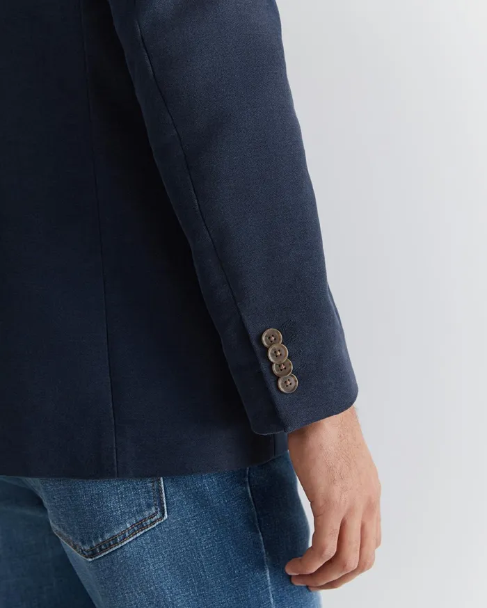Sportscraft Italian Moleskin Blazer Navy Men Jackets and Blazers