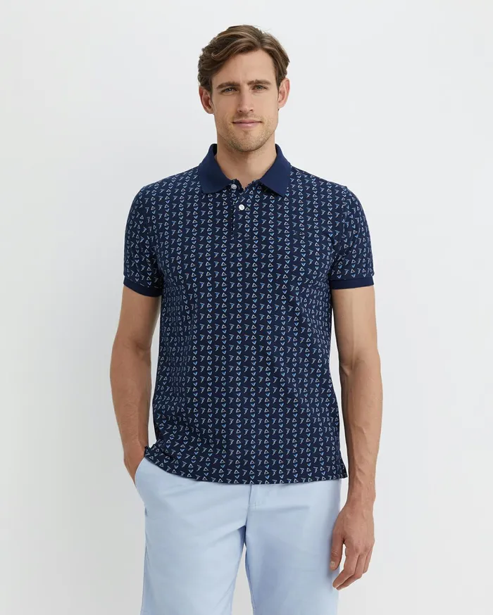Sportscraft Kendall Polo Navy Men TShirts and Polos