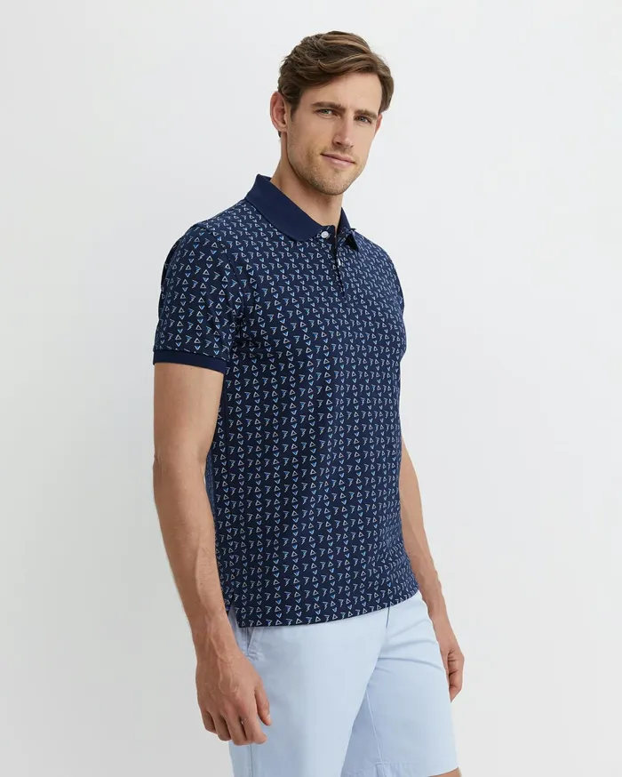 Sportscraft Kendall Polo Navy Men TShirts and Polos