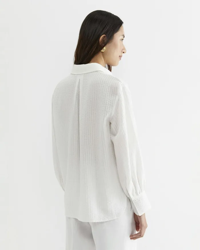 Sportscraft Kira Bell Sleeve Blouse White Women Shirts