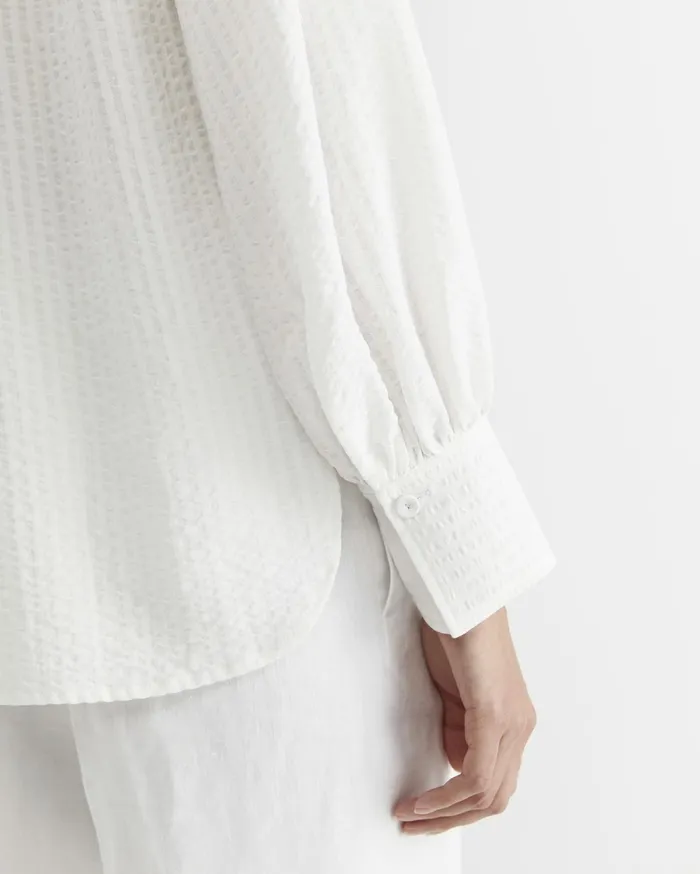 Sportscraft Kira Bell Sleeve Blouse White Women Shirts