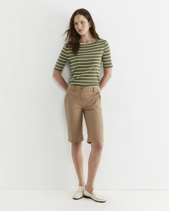 Sportscraft Laura Chino Short Tan Women Shorts